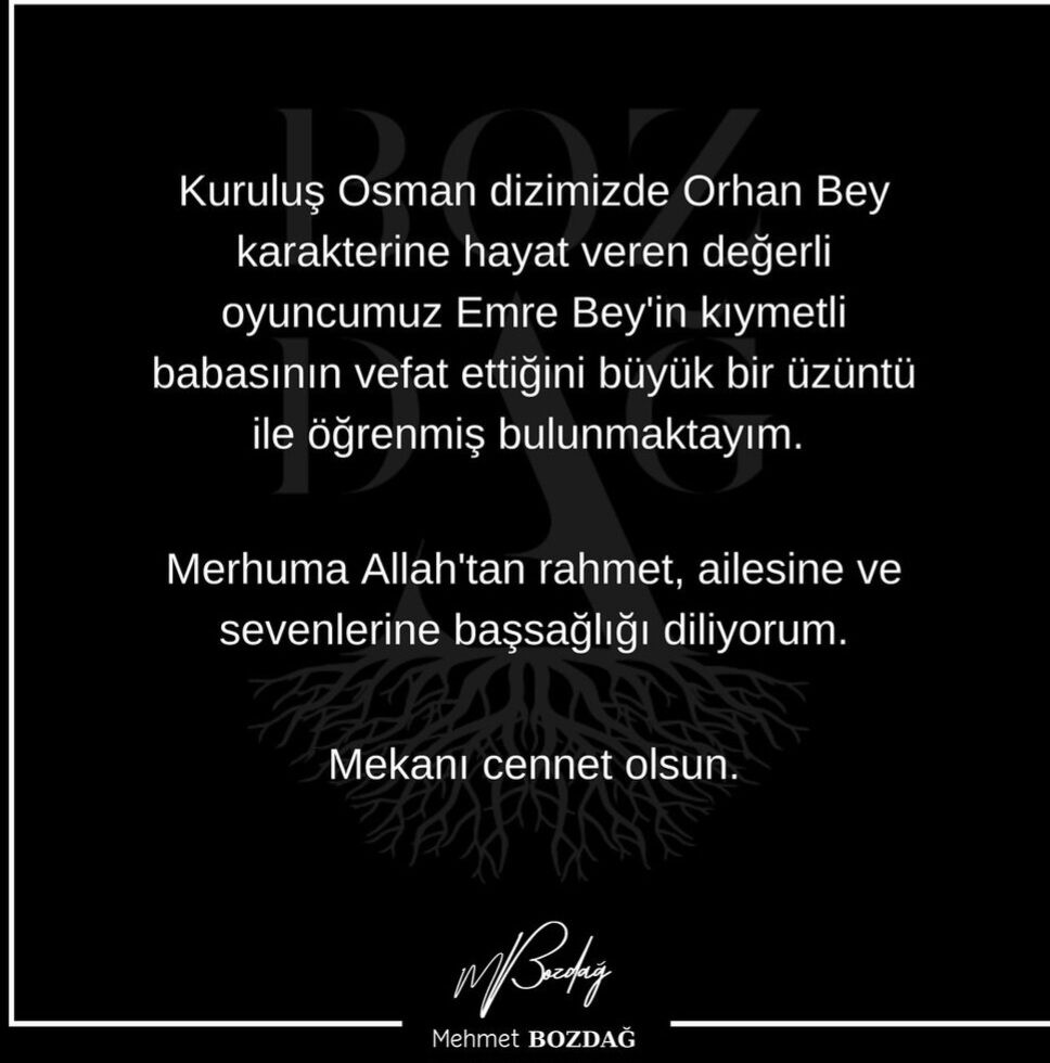 Kuruluş Osman'ın Orhan Bey'i Emre Bey aldığı haberle yıkıldı - 2. Resim