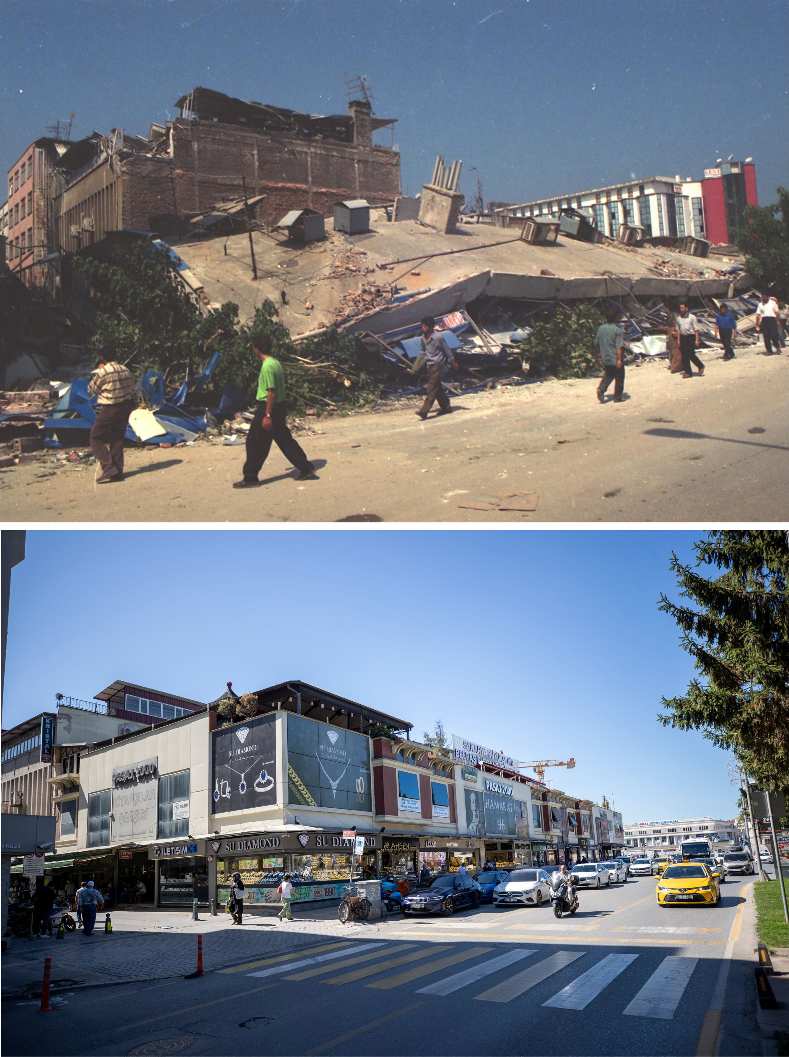 Marmara Depremi'nin ardından 25 yıl geçti! Çeyrek asırda Adapazarı'na ne oldu? 17 Ağustos 1999 öncesi ve sonrası... - 2. Resim