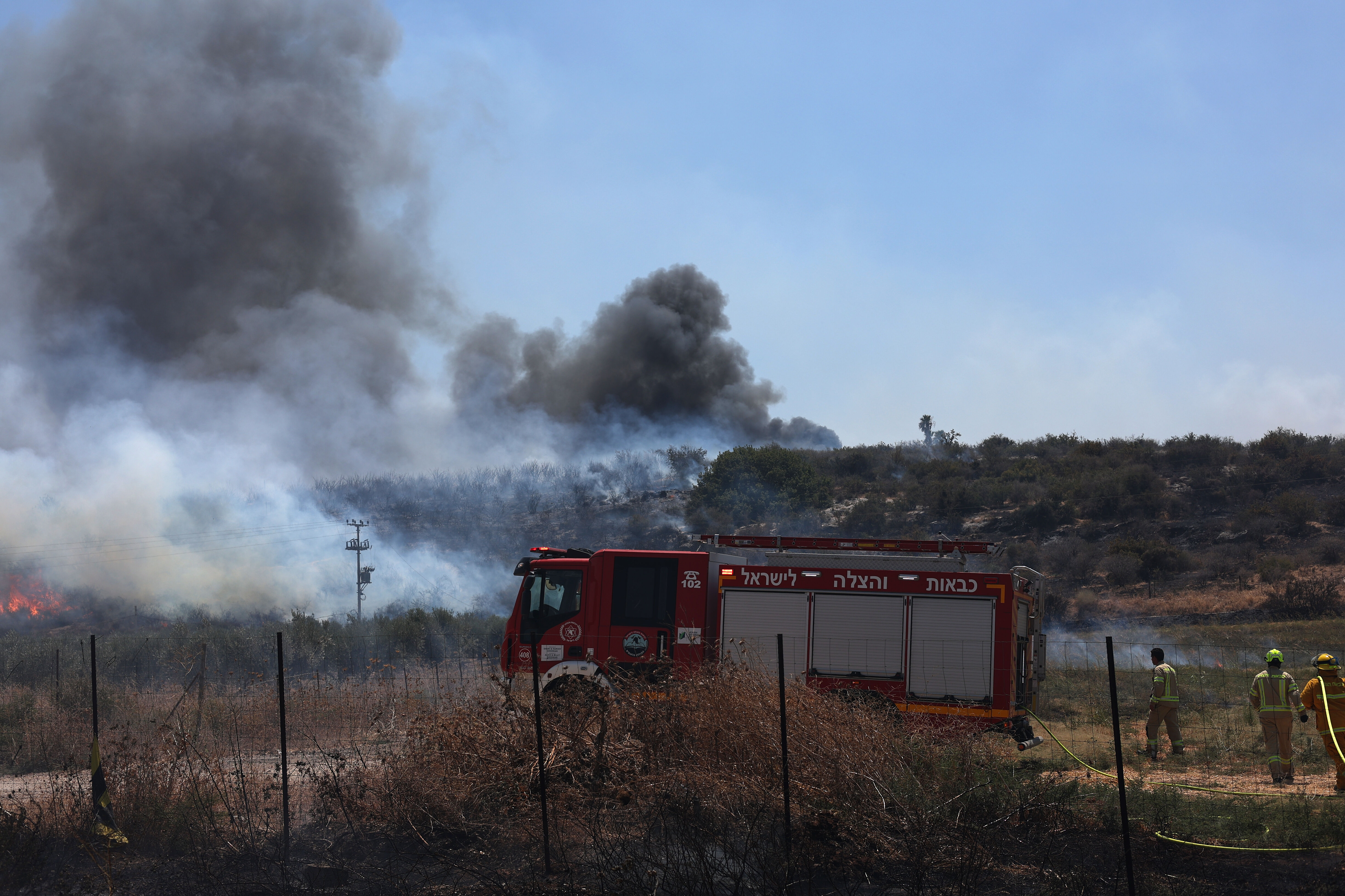 Hizbullah videoyla gözdağı verdiği İsrail'i roket yağmuruna tuttu - 1. Resim