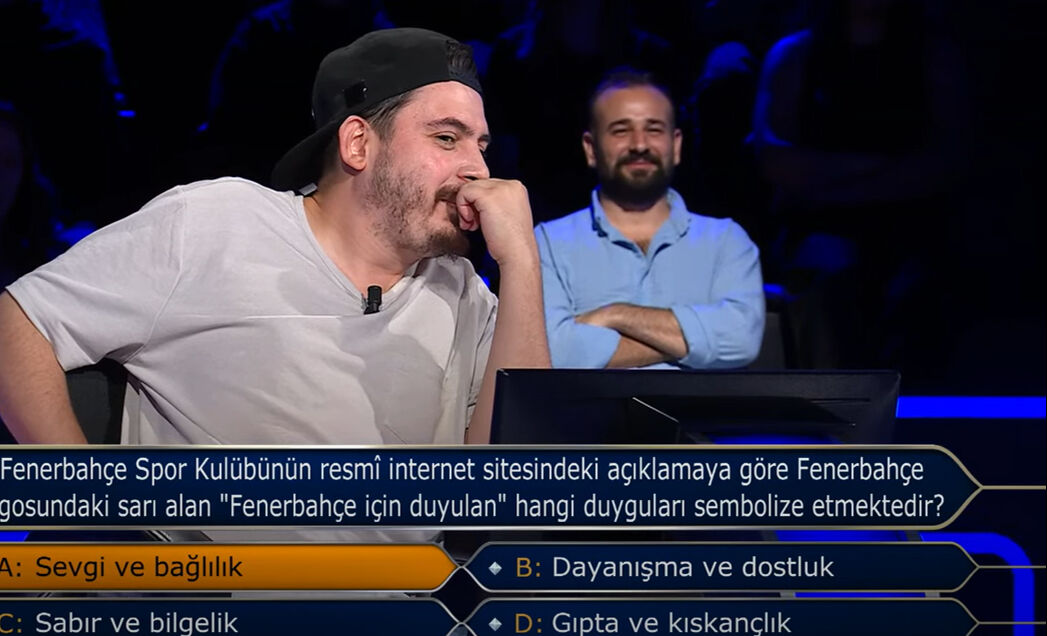 Kim Milyoner Olmak İster’de sorulan ‘Fenerbahçe’ sorusu gündem oldu - 2. Resim