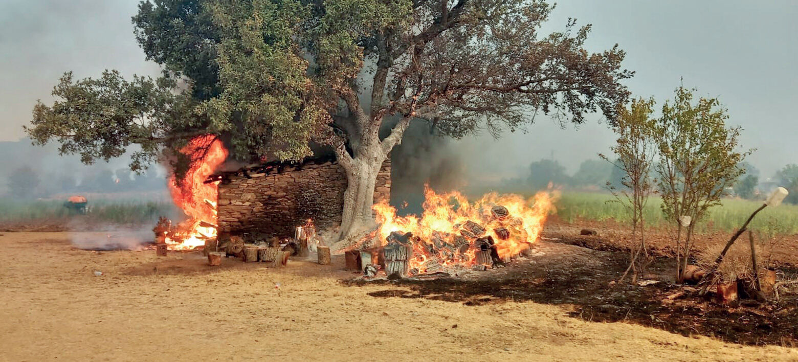 Ciğerlerimiz yandı! Bu manzaranın sebebi: Piknik-sigara-anız Ciğerlerimiz yandı! Bu manzaranın sebebi: Piknik-sigara-anız - 4. Resim