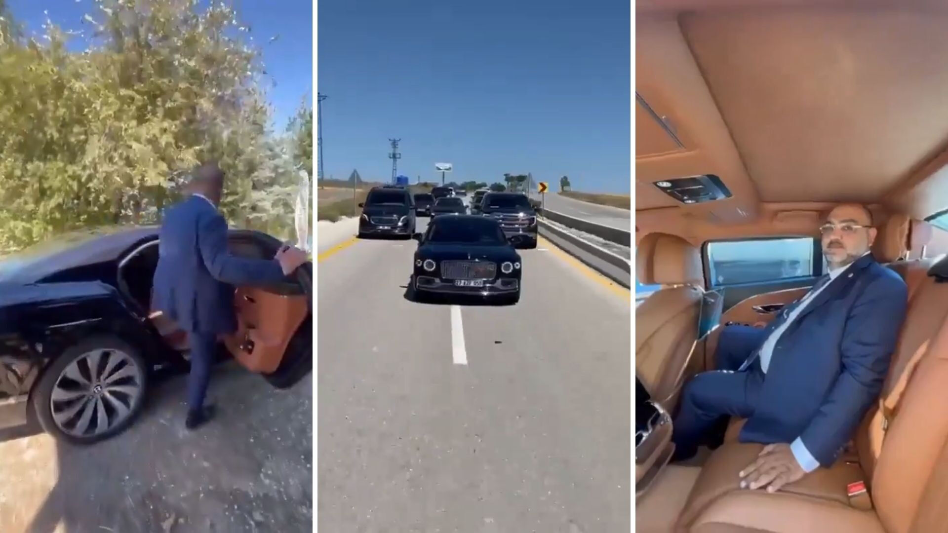 İyi Partili Mehmet Mustafa Gürban'ın lüks konvoyu ortalığı karıştırdı! Eleştirilere bu sözlerle cevap verdi - 1. Resim