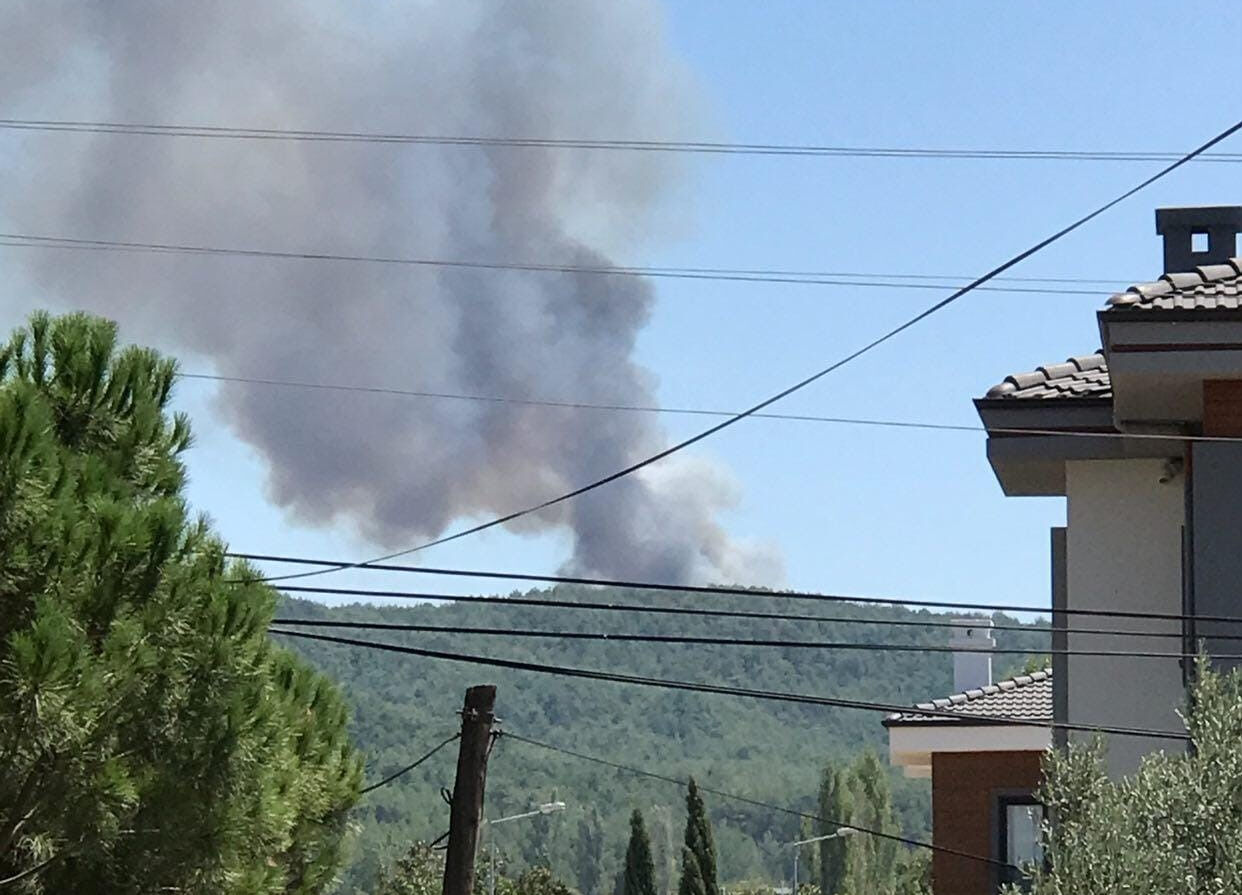 Muğla’nın hangi ilçelerinde yangın var? Hava ve kara araçları sevk edildi - 1. Resim