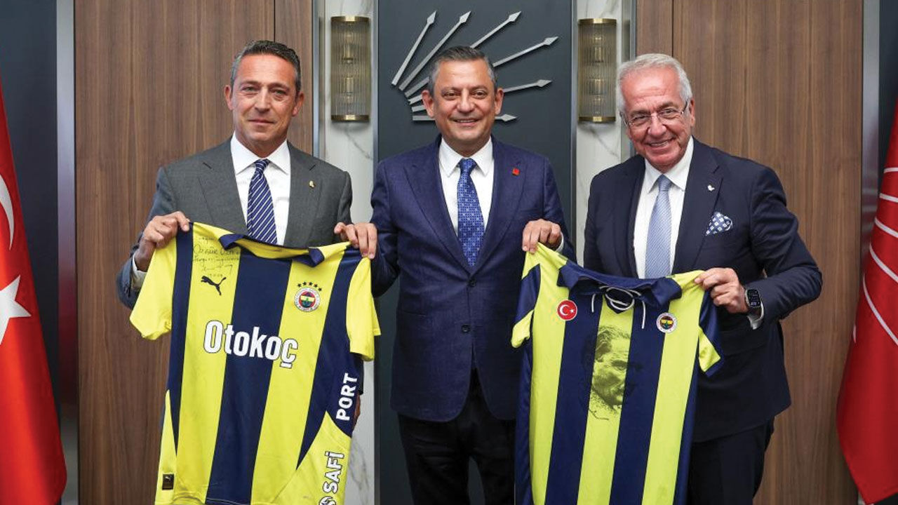 CHP Genel Başkanı Özgür Özel ve Fenerbahçe Başkanı Ali Koç bir araya geldi - 2. Resim