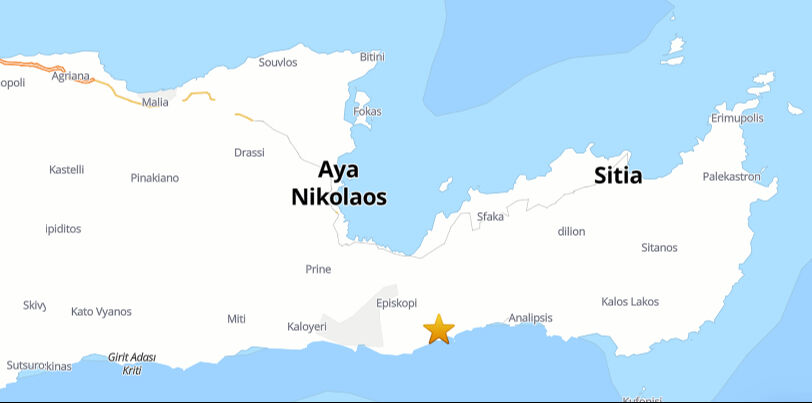 Ege Denizi Girit Adası'ndaki deprem Muğla'nın Datça ilçesini salladı - 2. Resim