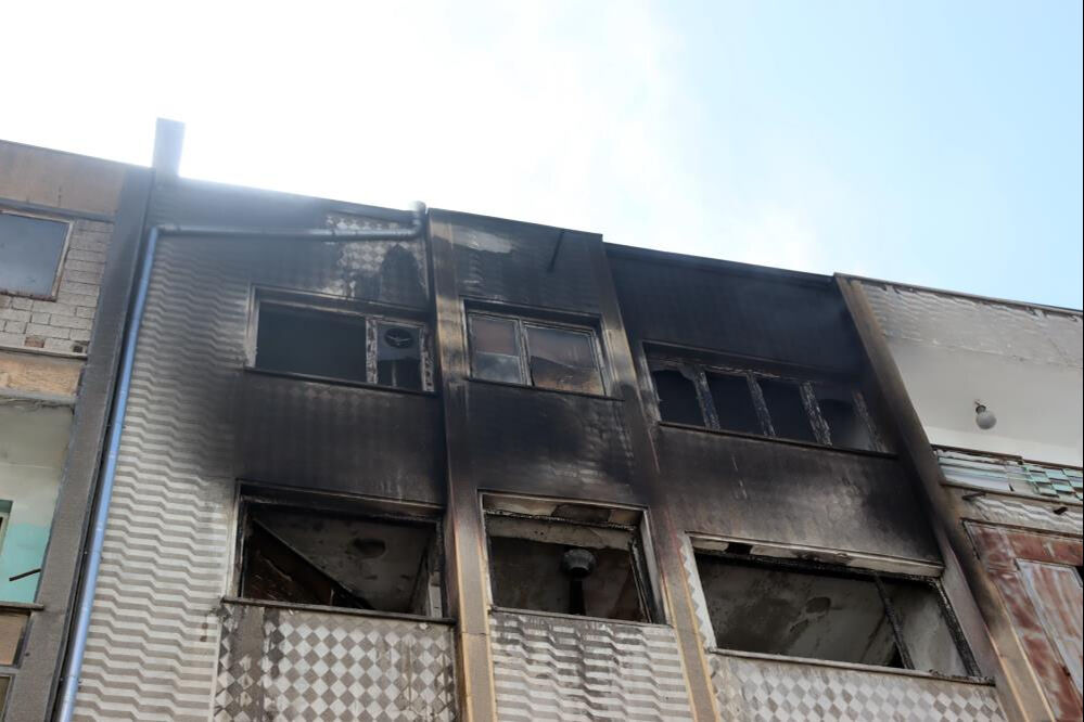 Kayseri'de sokağı savaş alanına çeviren tüp patlaması Kayseri'de sokağı savaş alanına çeviren tüp patlaması - 2. Resim