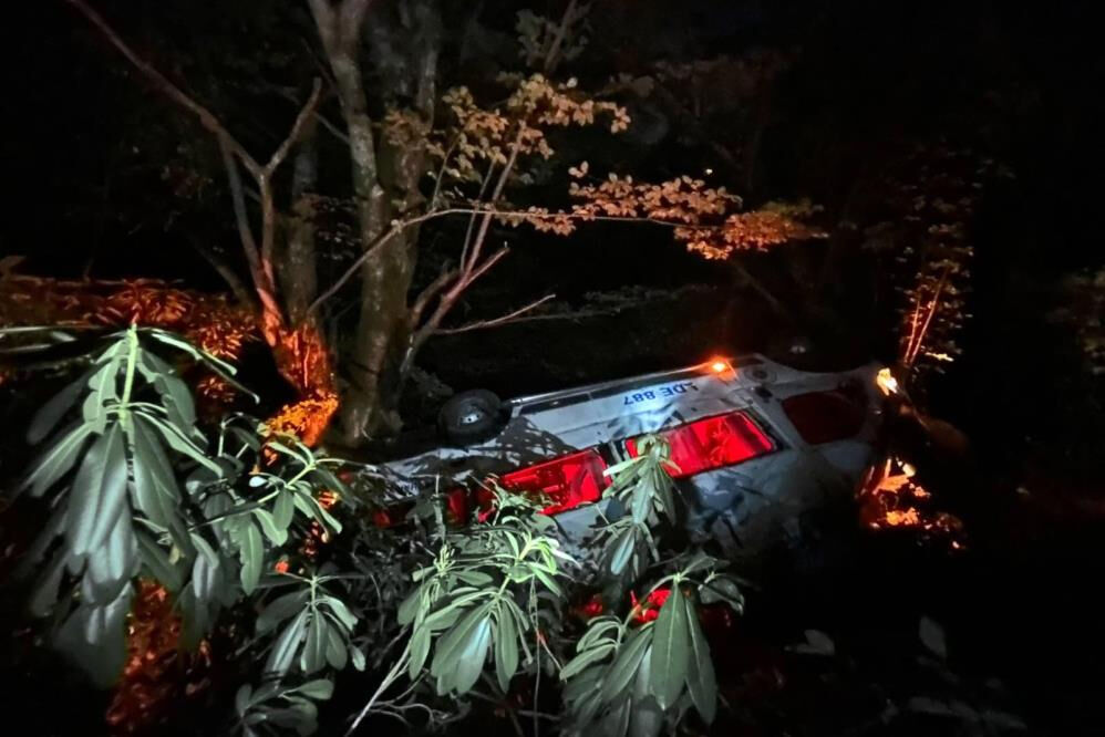 Kontrolden çıkan minibüs 150 metreden düştü! Çok sayıda yaralı var - 2. Resim