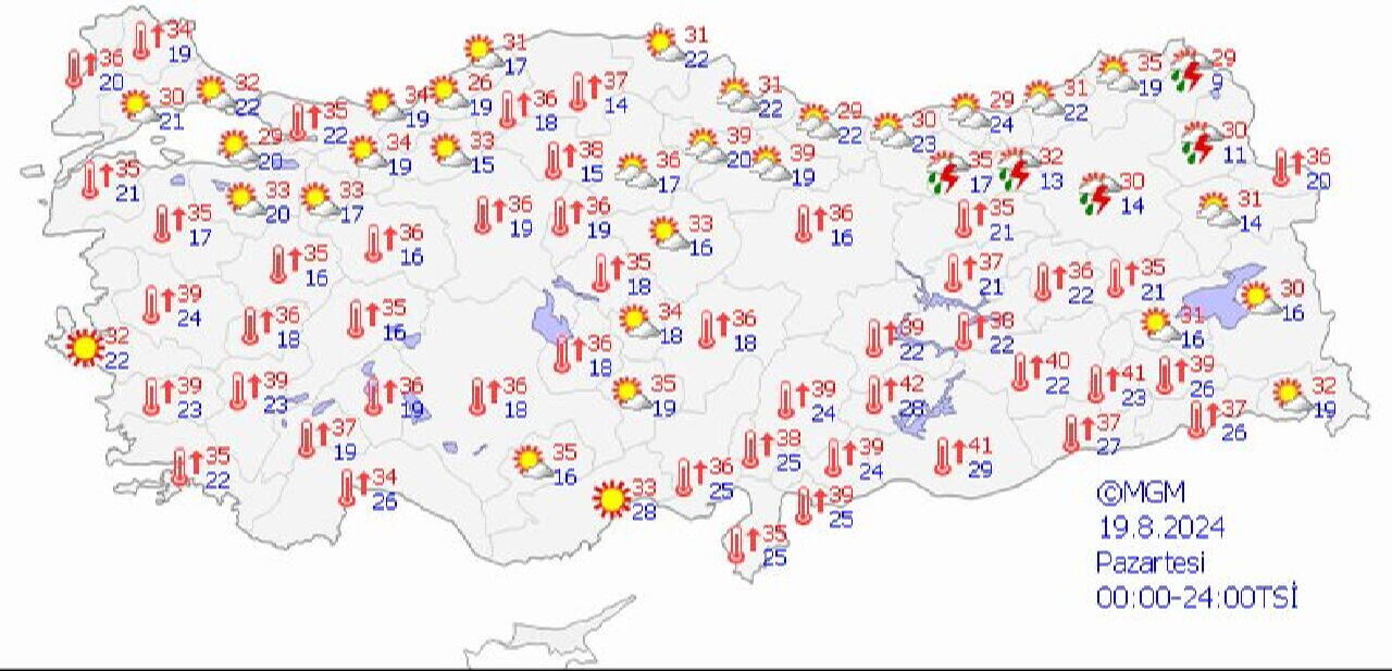 Meteoroloji saat verdi, bug&uuml;n dışarı &ccedil;ıkacaklar dikkat! - 2. Resim