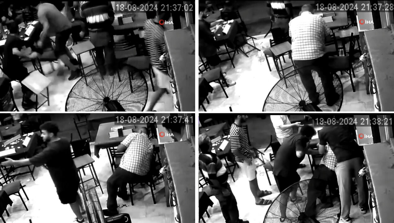 Kavgayı ayırmak istemiş! Aydın'da bir kişinin ölümüne sebep olan olay güvenlik kamerasına yansıdı Kavgayı ayırmak istemiş! Aydın'da bir kişinin ölümüne sebep olan olay güvenlik kamerasına yansıdı - 2. Resim