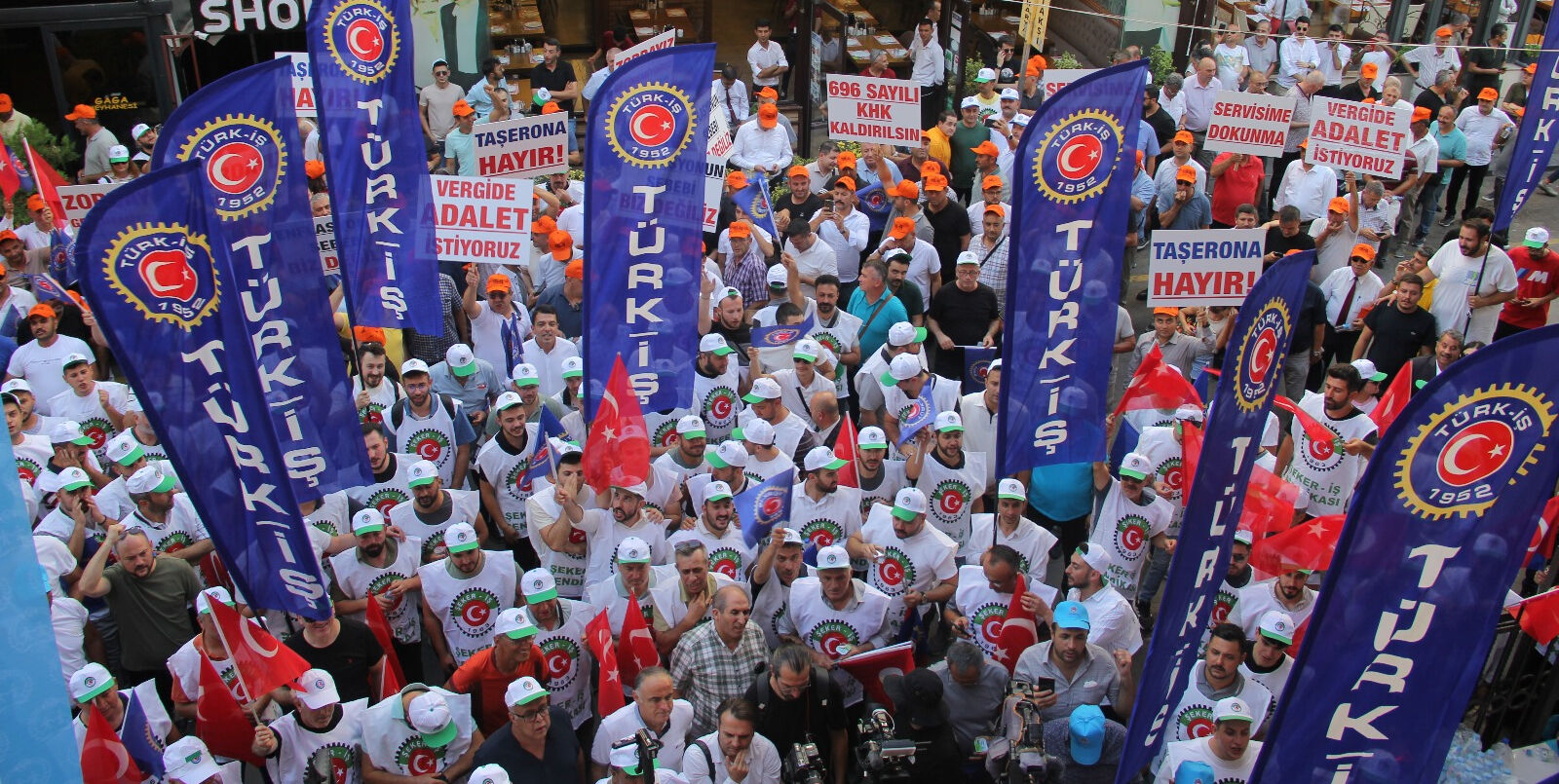 TÜRK-İŞ, Ankara'da eylem yaptı: İşçiler zorda, geçinemiyor - 3. Resim