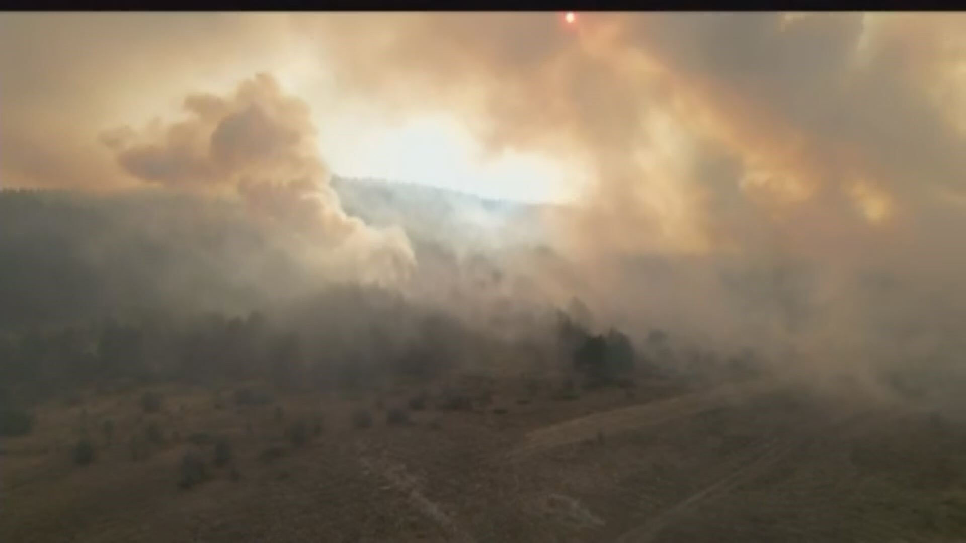 Bolu'da orman yangını! 36 hane tahliye edildi - 1. Resim