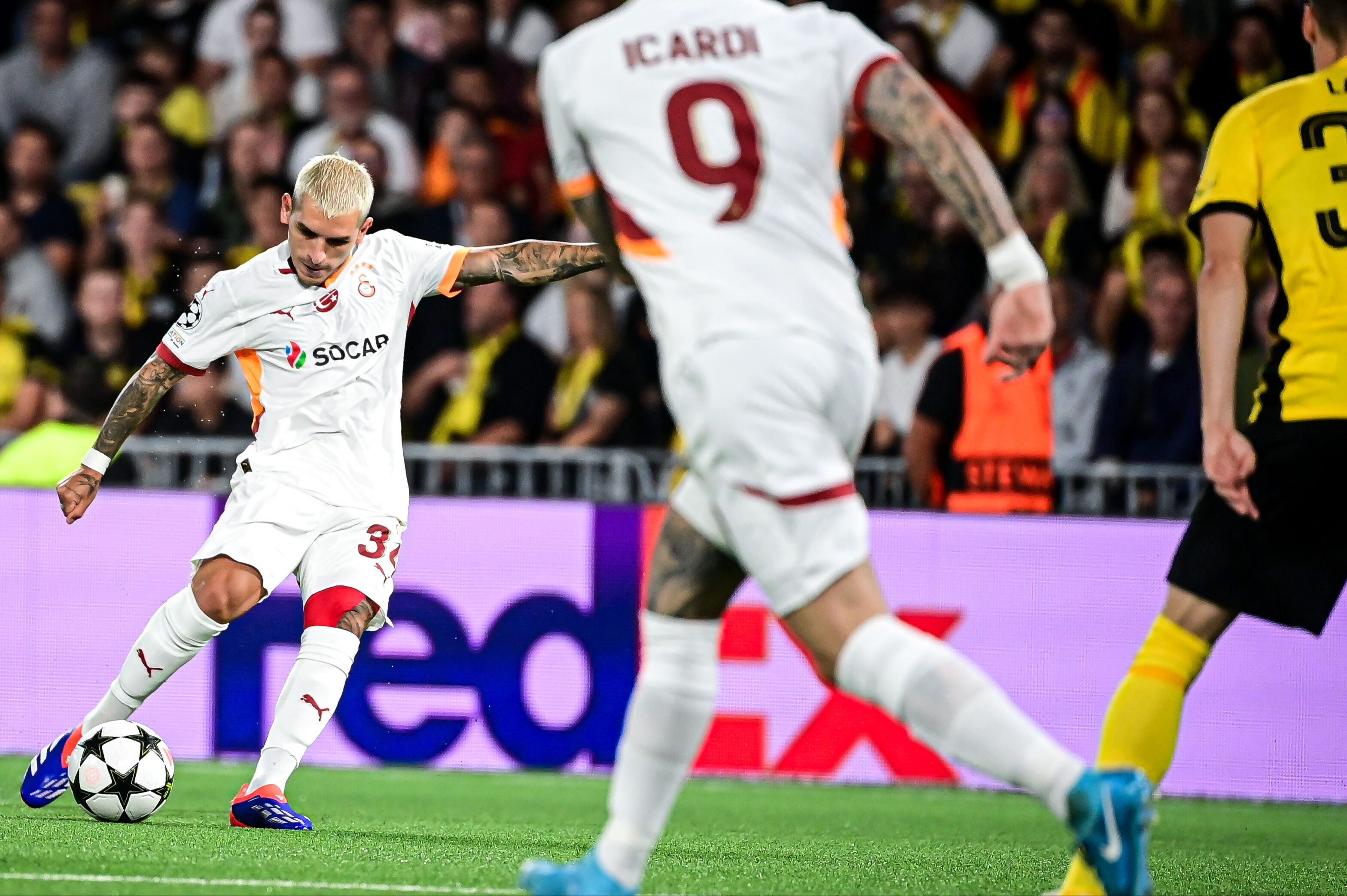Young Boys-Galatasaray maçında 5 gol 1 kırmızı kart! Aslan turu İstanbul'a bıraktı Galatasaray, Şampiyonlar Ligi hedefi için Young Boys karşısında - 2. Resim
