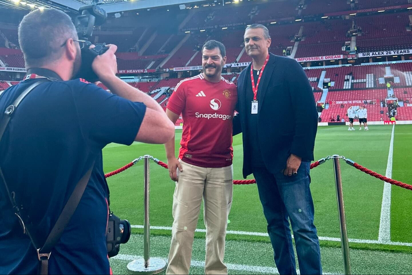 Çağrı Şensoy Manchester United için kamera karşısına geçti! - 1. Resim