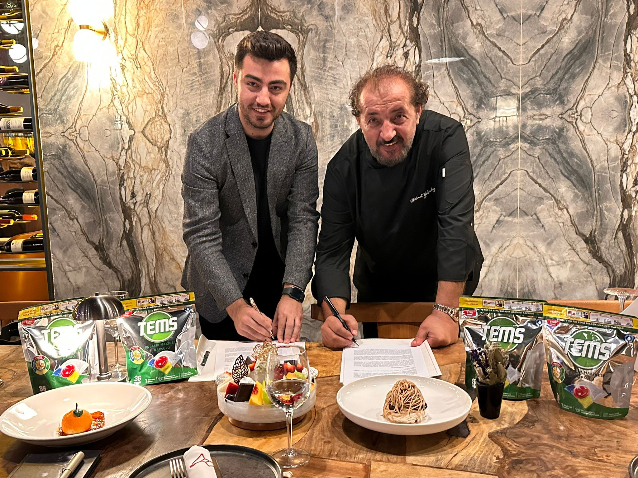 Mehmet Şef TEMS'in reklam yüzü oldu Mehmet Şef TEMS'in reklam yüzü oldu - 1. Resim