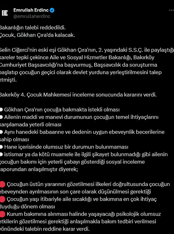 Gökhan Çıra'nın hakkında soruşturma başlatılmıştı! Mahkeme kararını verdi - 2. Resim