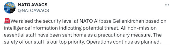 NATO, 'Rusya sabotajı' iddialarının ardından Almanya'daki üssü için kritik bir karar aldı - 2. Resim