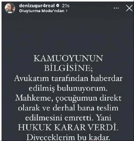 Reha Muhtar ve Deniz Uğur'un oğlu nerede kalacak? Mahkemeden karar çıktı - 3. Resim