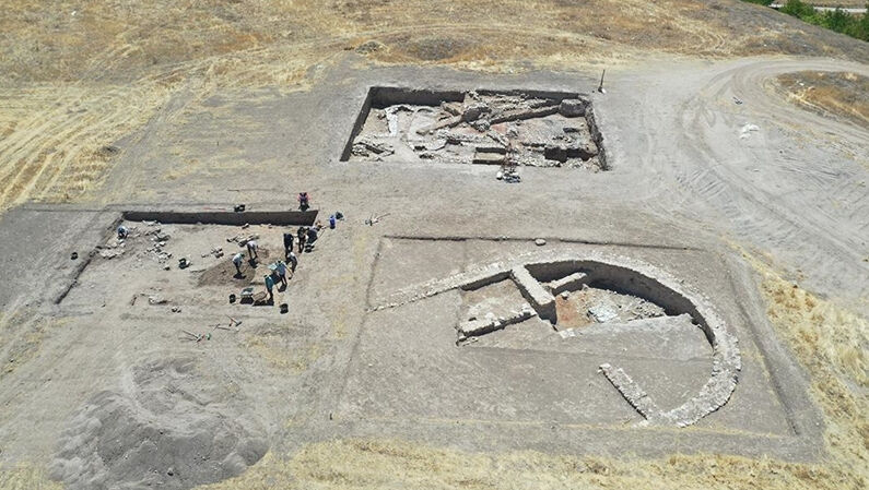 Tarihi keşif! 2 bin 800 yıllık nohut, buğday, kayısı çekirdeği, üzüm ve sarımsak taneleri bulundu - 4. Resim