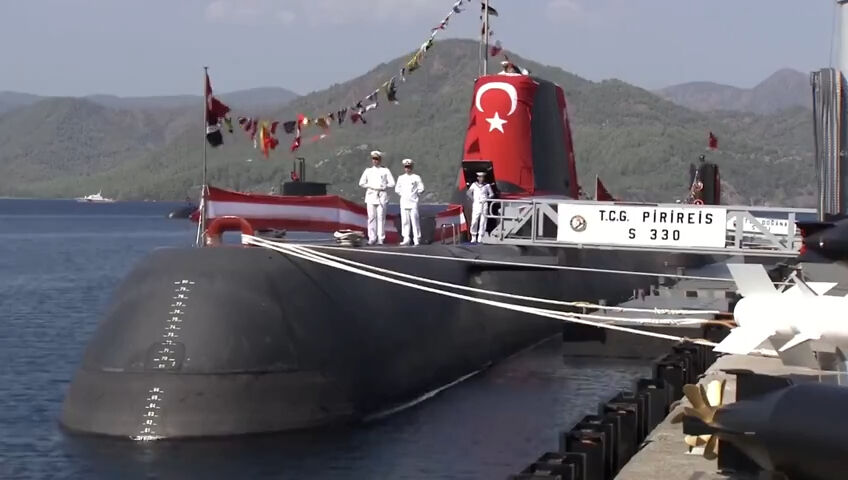 Cumhurbaşkanı Erdoğan Pirireis denizaltısının törenine katıldı! - 2. Resim