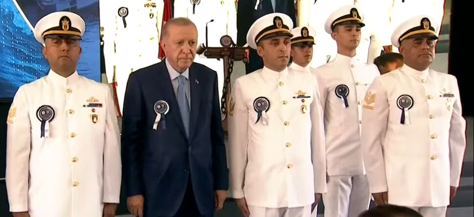 Cumhurbaşkanı Erdoğan Pirireis denizaltısının törenine katıldı! - 3. Resim