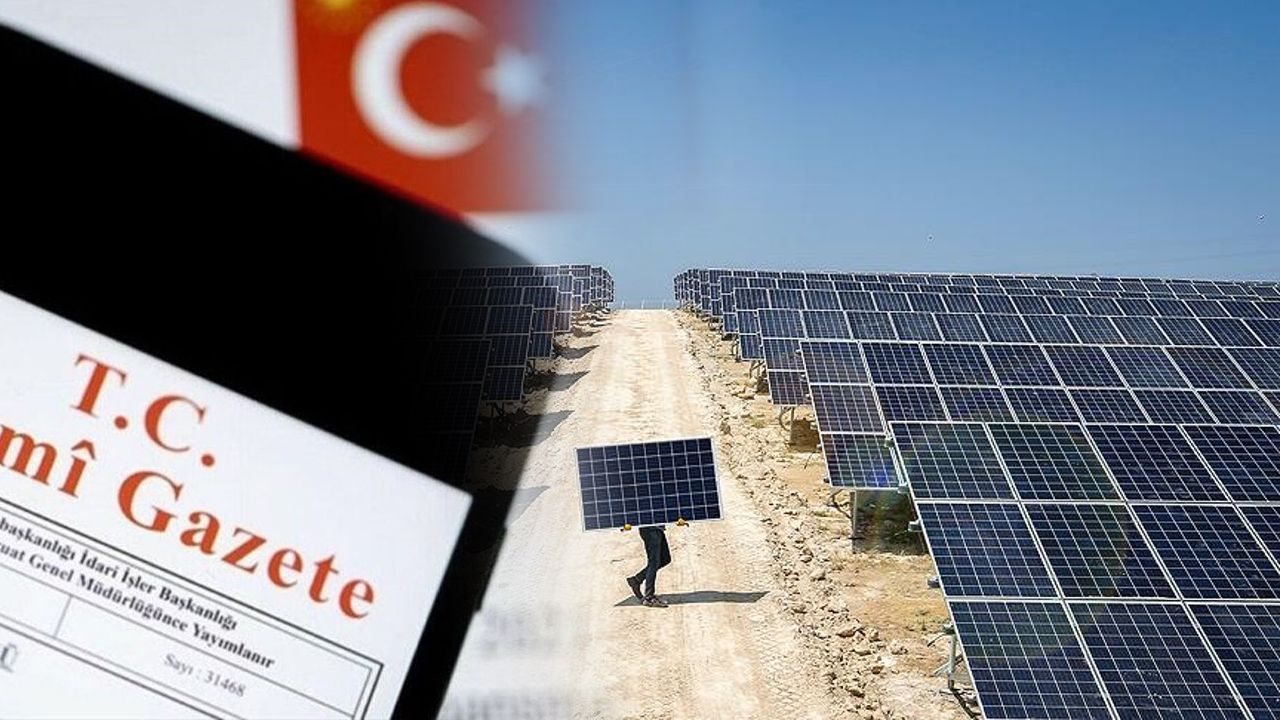 Bakanlıktan yenilebilir enerjide milli hamle! Yerli olmayan güneş panellerine teşvik verilmeyecek