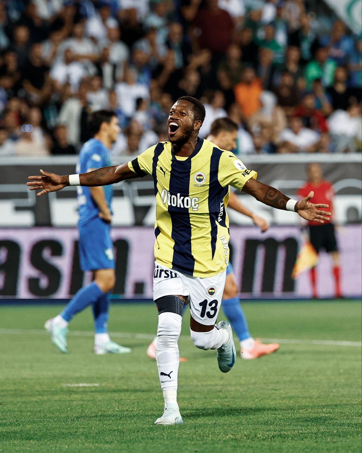 Fenerbahçe'den Rize'de 5 gollü şov! Fred hat-trick yaparak yıldızlaştı Fenerbahçe, zorlu Çaykur Rizespor deplasmanında 3 puan peşinde - 3. Resim