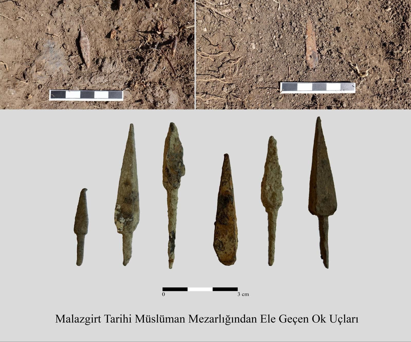 Malazgirt Savaşı'ndan kalan ok uçları bulundu - 2. Resim