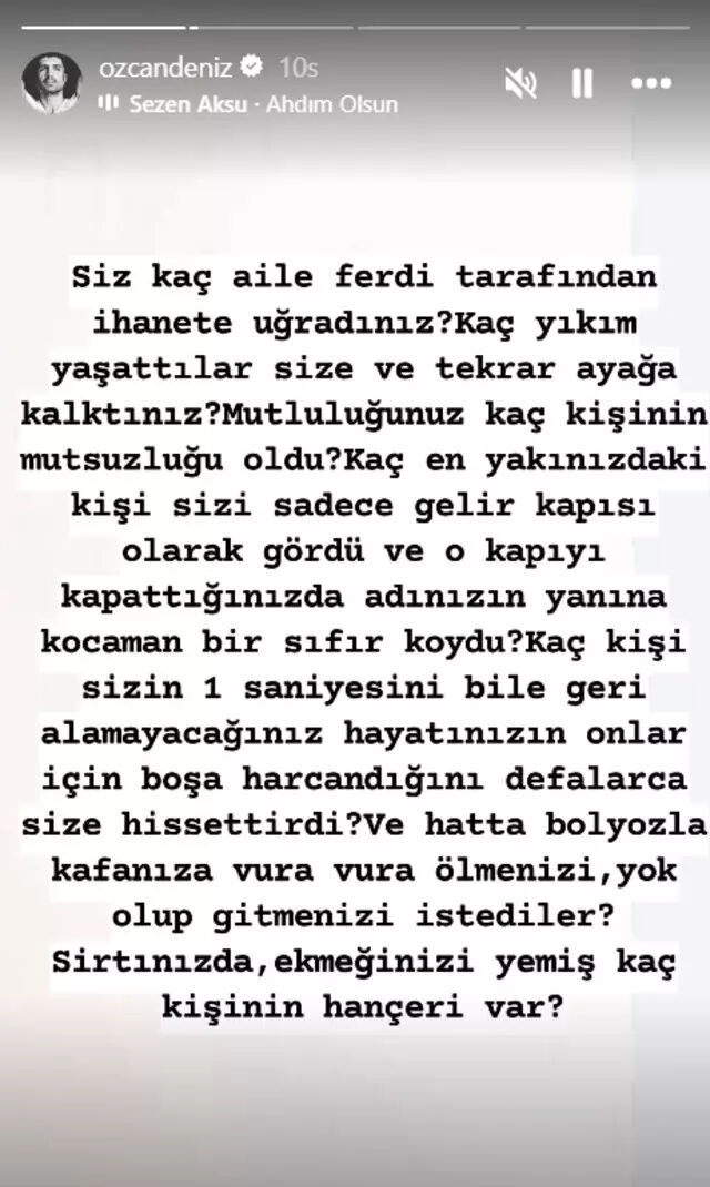 Özcan Deniz ailesini hayatından çıkardı! Paylaşımı olay oldu! Abisinden 'Müge Anlı' göndermesi geldi - 4. Resim