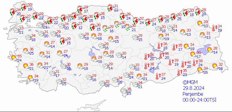 Meteoroloji 5 günlük harita paylaştı, il il uyardı! İstanbul dahil birçok kentte sağanak yolda Meteoroloji 5 günlük harita paylaştı, il il uyardı! İstanbul dahil birçok kentte sağanak yolda - 4. Resim