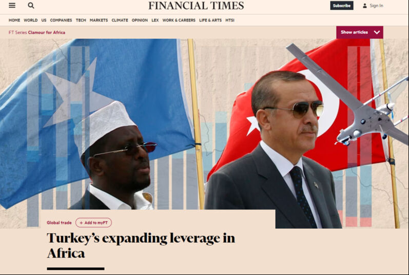 Afrika'nın yükselen gücü Türkiye ABD ve Çin'e rakip oldu! İngiliz Financial Times'tan Erdoğan'ın politikasına övgü - 2. Resim
