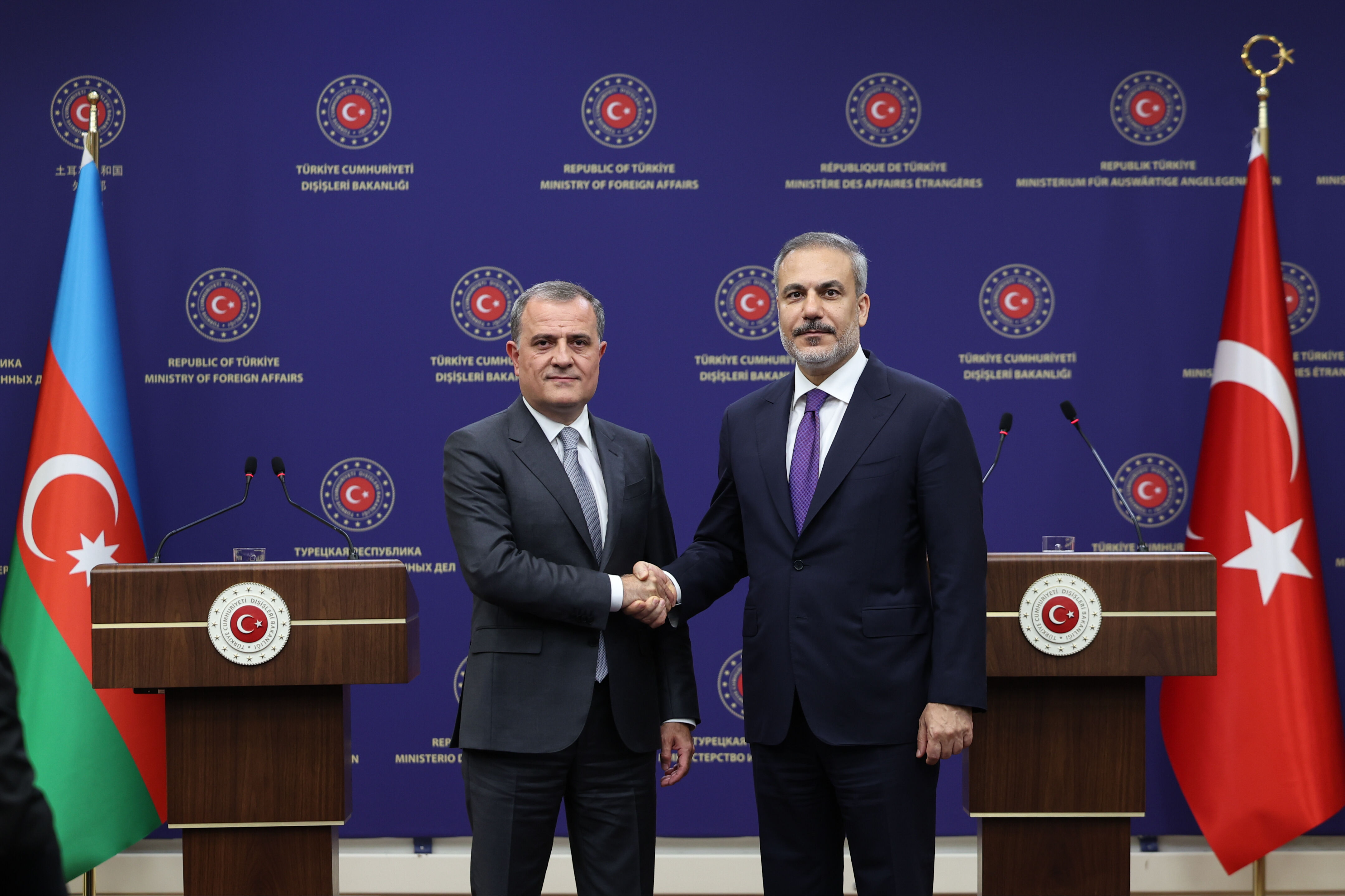 Ankara-Bakü hattında diplomasi trafiği! Bakan Fidan mevkidaşı Bayramov'u ağırladı Ankara-Bakü hattında diplomasi trafiği! Bakan Fidan mevkidaşı Bayramov'u ağırladı - 1. Resim