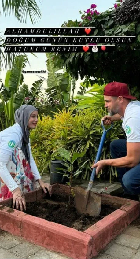 Reshad Strik eşi Gamze Özçelik'in doğum gününü böyle kutladı! - 3. Resim