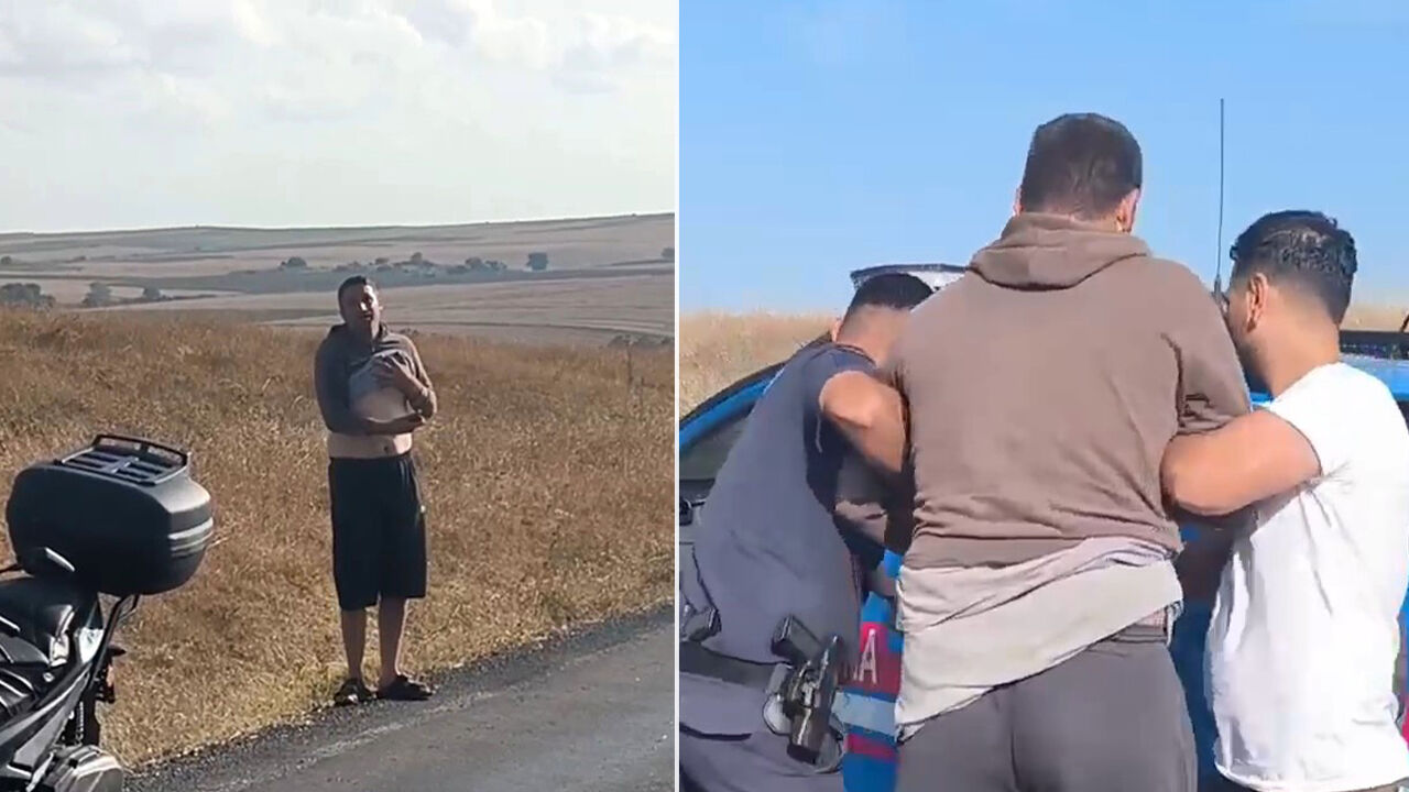 Tekirdağ'da karısını döverek öldürüp şehre korku salmıştı! Yakalanınca bıçağı karnına dayadı Tekirdağ'da karısını istemeden öldürdüğünü söyleyen zanlı intihar etmeye çalıştı - 1. Resim