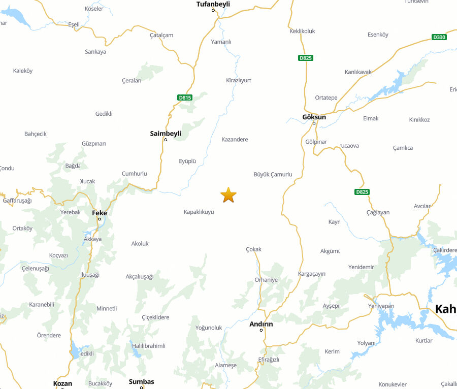 Adana'da korkutan bir deprem oldu - 1. Resim