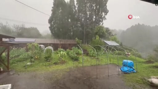 Şanşan, Japonya'da hayatı felç etti: Ölü ve yaralılar var! - 3. Resim