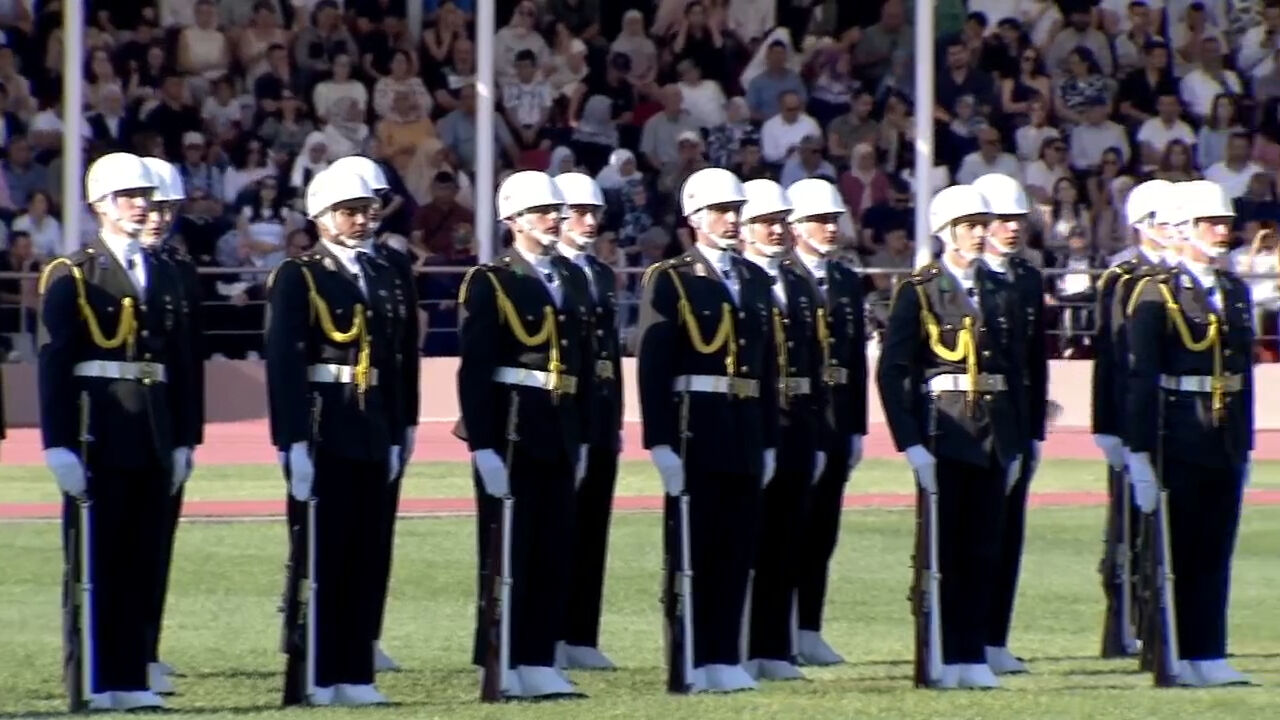 Cumhurbaşkanı Erdoğan Kara Harp Okulu Diploma Töreni'nde Filistin mesajı verdi Cumhurbaşkanı Erdoğan'dan Kara Harp Okulu Diploma Töreni'nde Filistin mesajı verdi - 3. Resim