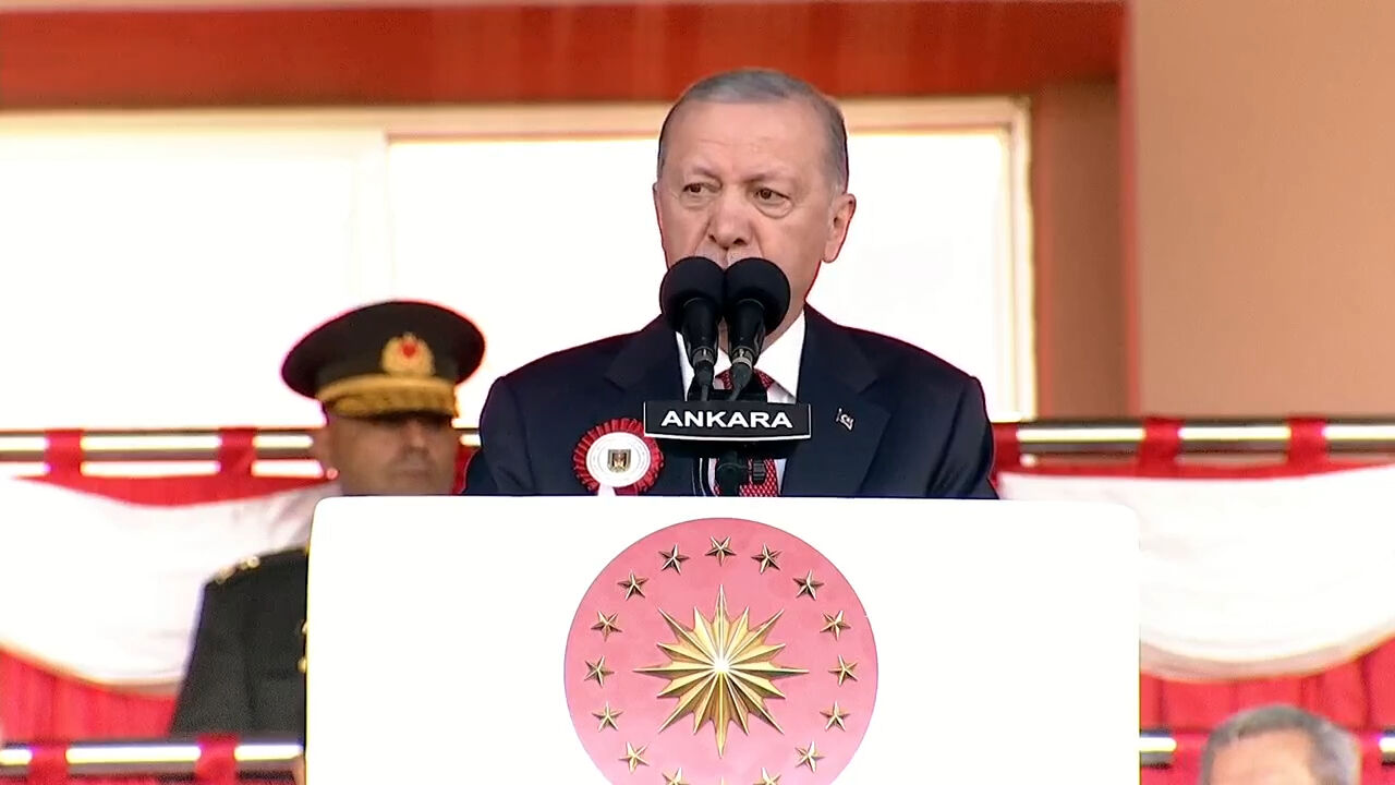 Cumhurbaşkanı Erdoğan Kara Harp Okulu Diploma Töreni'nde Filistin mesajı verdi Cumhurbaşkanı Erdoğan'dan Kara Harp Okulu Diploma Töreni'nde önemli açıklama - 2. Resim