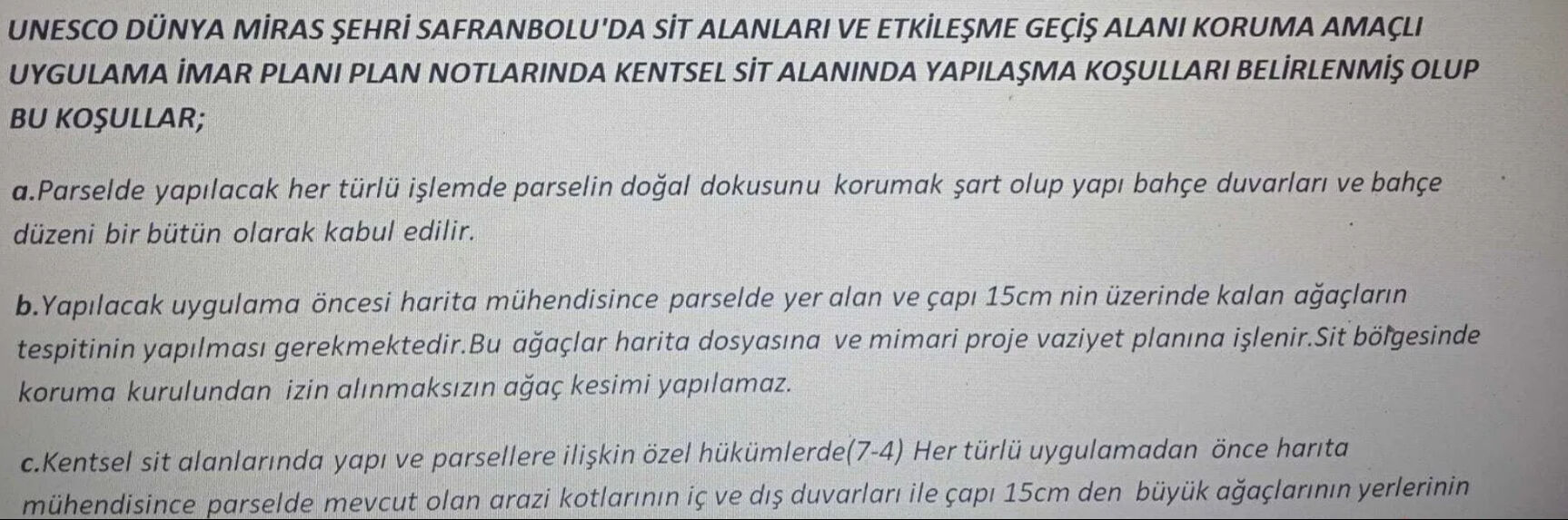 CHP'li başkan Elif K&ouml;se, UNESCO'nun koruduğu alandaki ağa&ccedil;ları katletti! Karab&uuml;k'te kuzene ka&ccedil;ak villa - 1. Resim