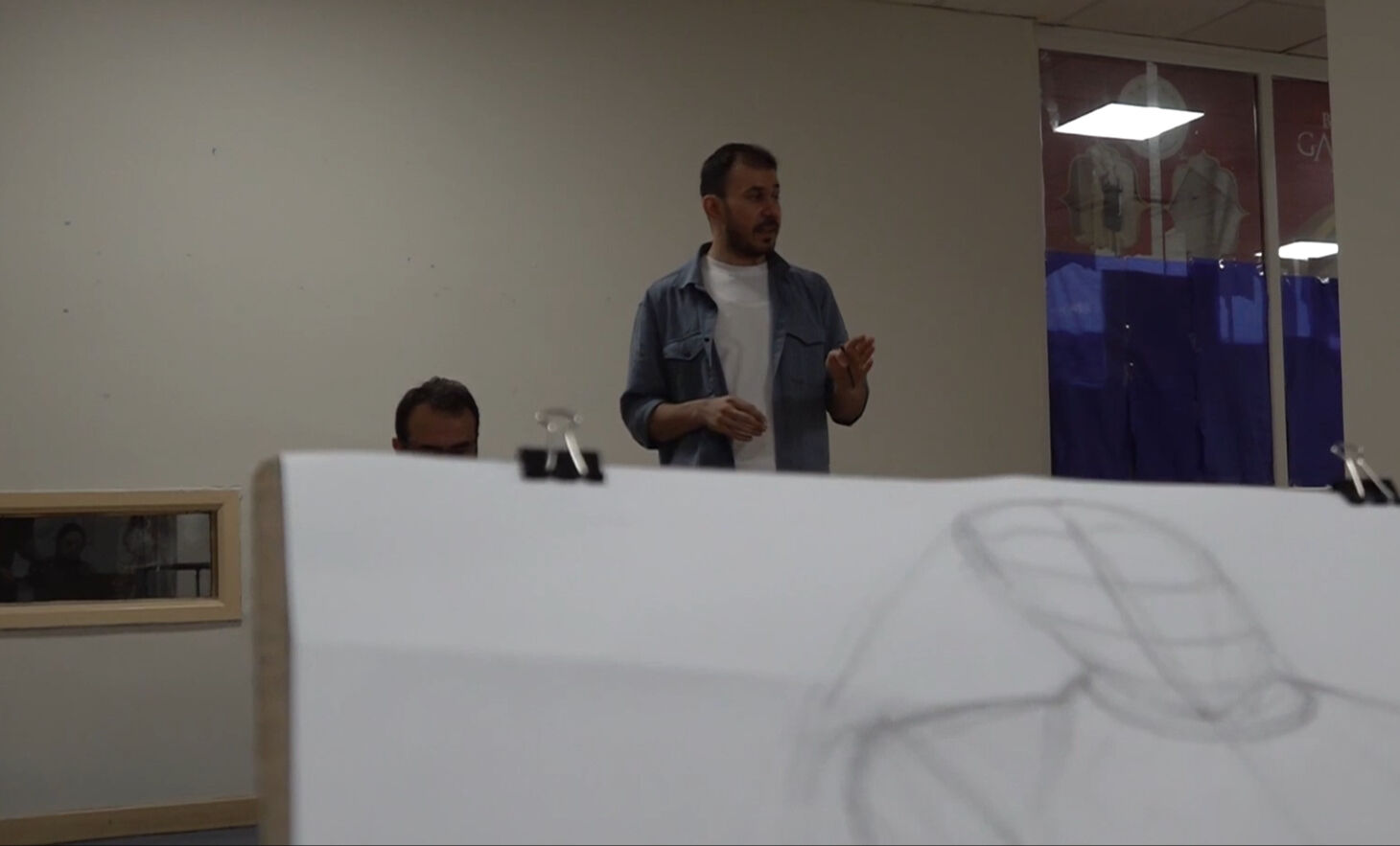 Hayata resimle tutunan Ayhan Ay, eğitim aldığı kursta öğretmen oldu - 2. Resim