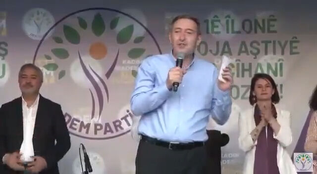 DEM Parti Eş Genel Başkanı Tuncer Bakırhan PKK elebaşı Abdullah Öcalan ve Selahattin Demirtaş'a selam gönderdi - 1. Resim