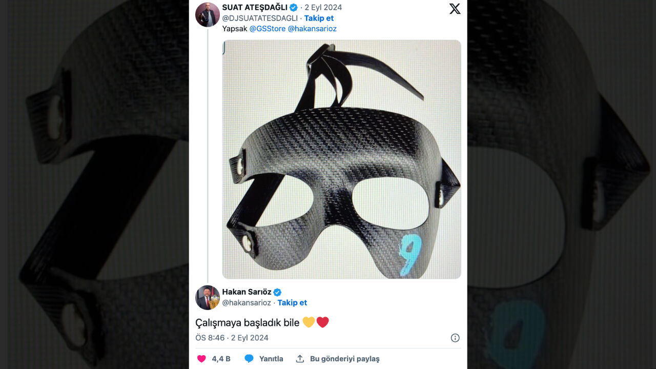 GS Store Osimhen maskesi satışı için çalışmalara başladığını duyurdu - 2. Resim