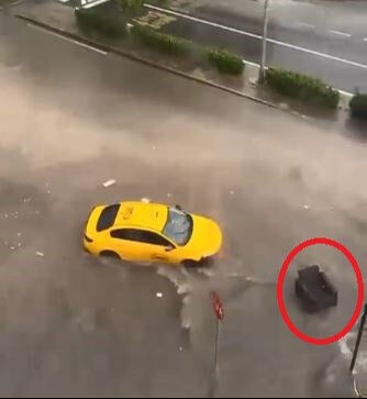 Tekirdağ'da etkili yağış yolları g&ouml;le &ccedil;evirdi - 1. Resim