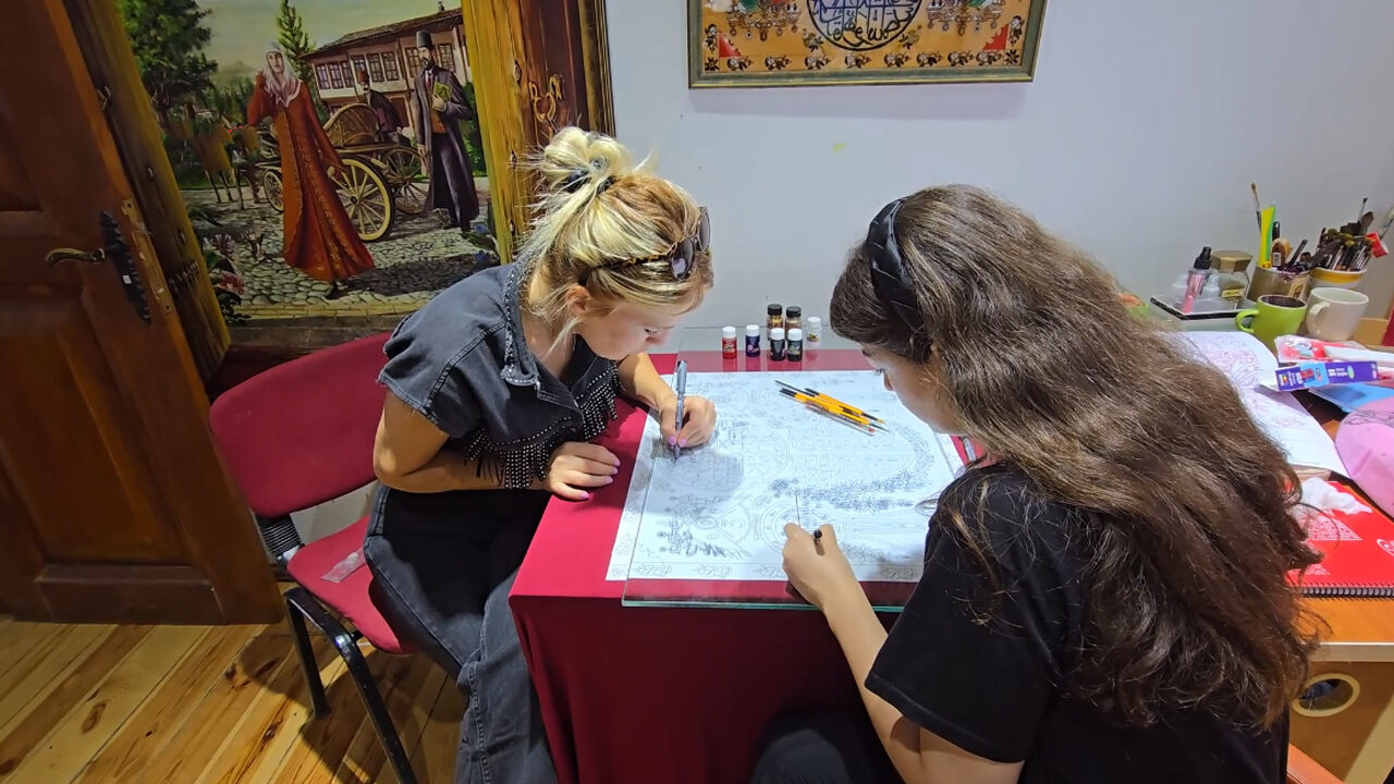 1800'lerden kalma Mevlevihane tablosunun sırrı çözüldü - 2. Resim