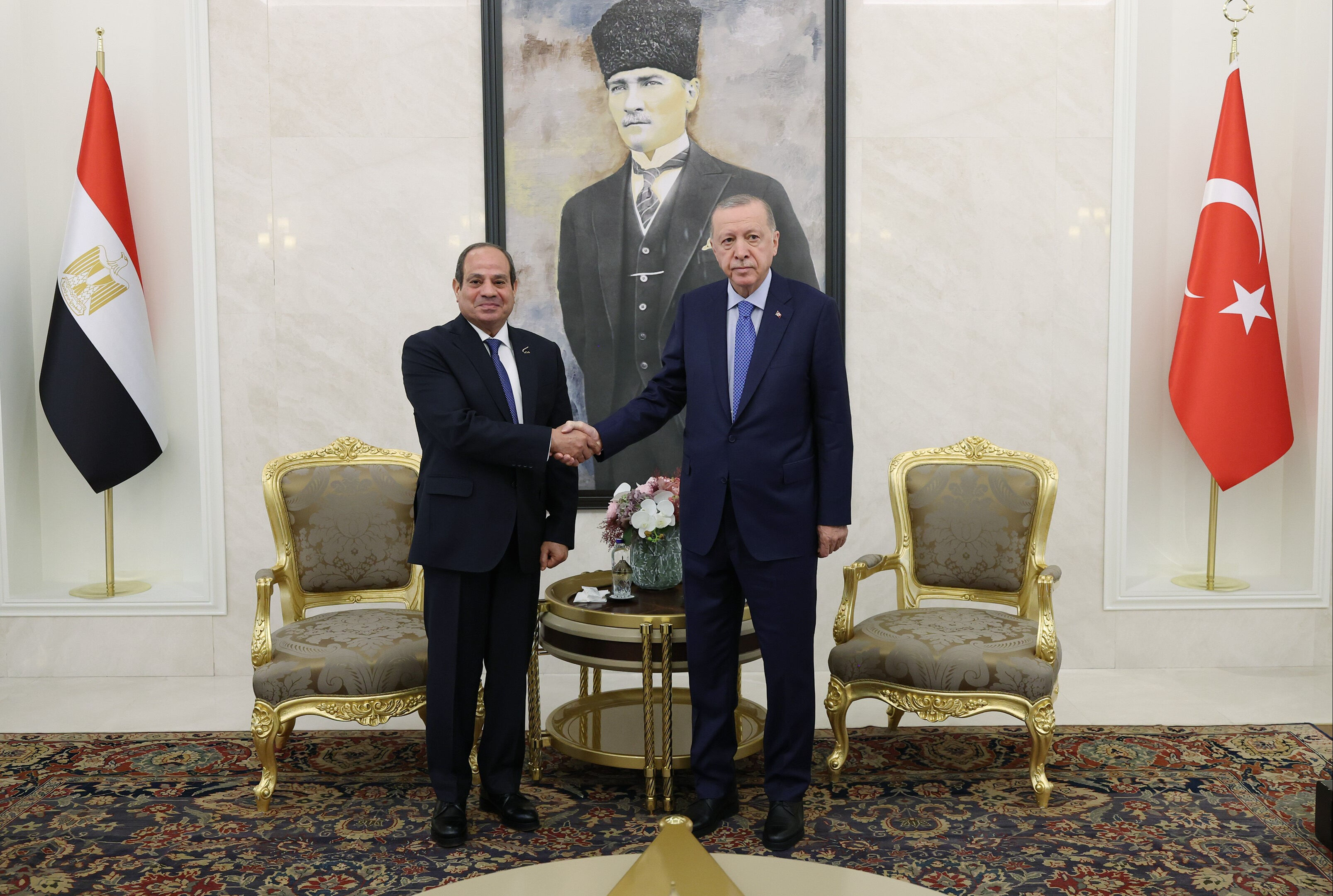 Dünyanın gözü Erdoğan-Sisi görüşmesinde: Ankara drone satmak ve gaz almak istiyor - 4. Resim