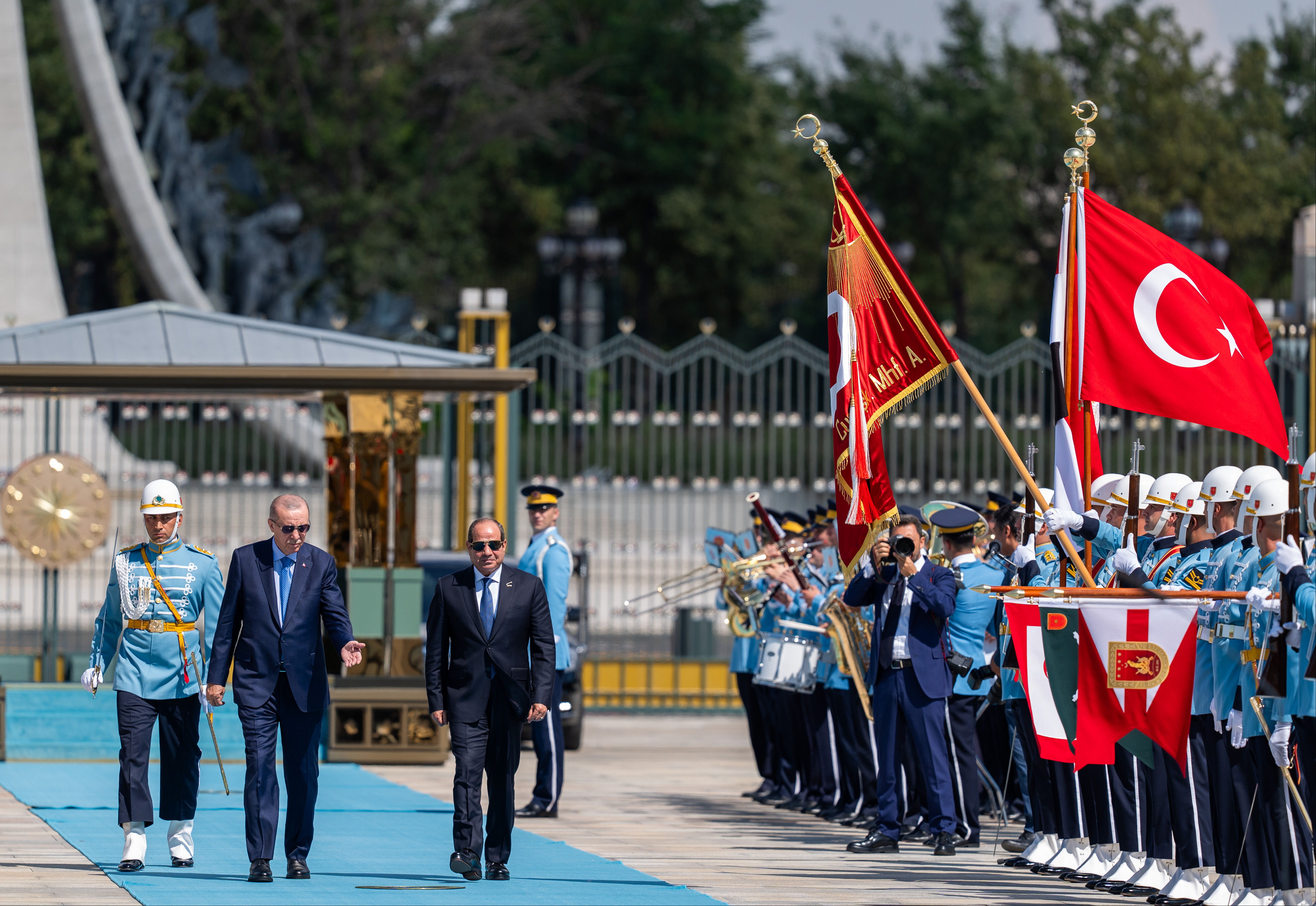Dünyanın gözü Erdoğan-Sisi görüşmesinde: Ankara drone satmak ve gaz almak istiyor - 7. Resim