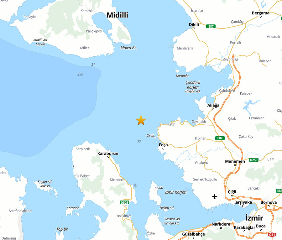 Ege Denizi sallandı! AFAD'dan son dakika deprem açıklaması Ege Denizi sallandı! AFAD'dan son dakika deprem açıklaması - 3. Resim