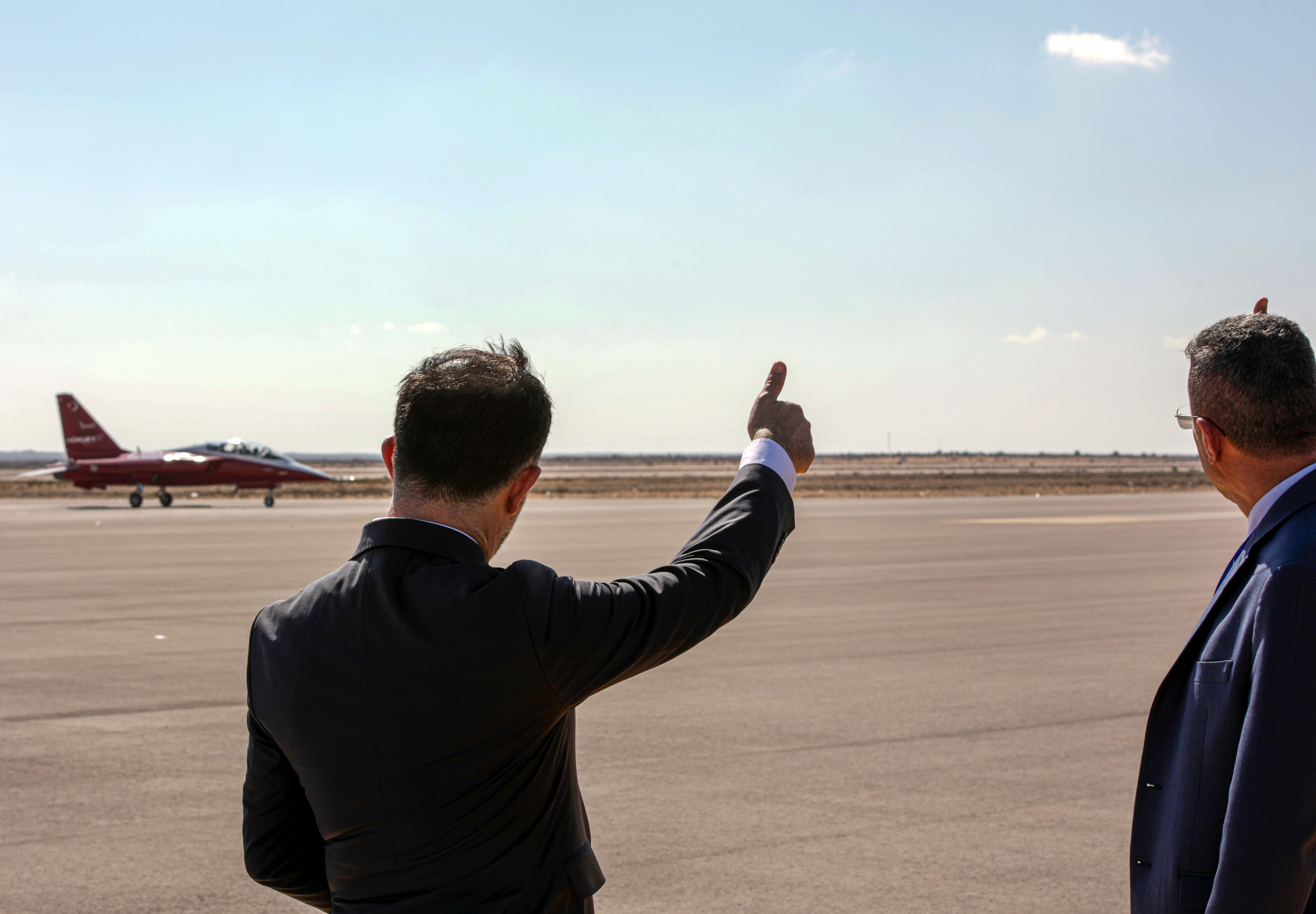 HÜRJET Mısır semalarında ilk uçuşunu gerçekleştirdi - 3. Resim