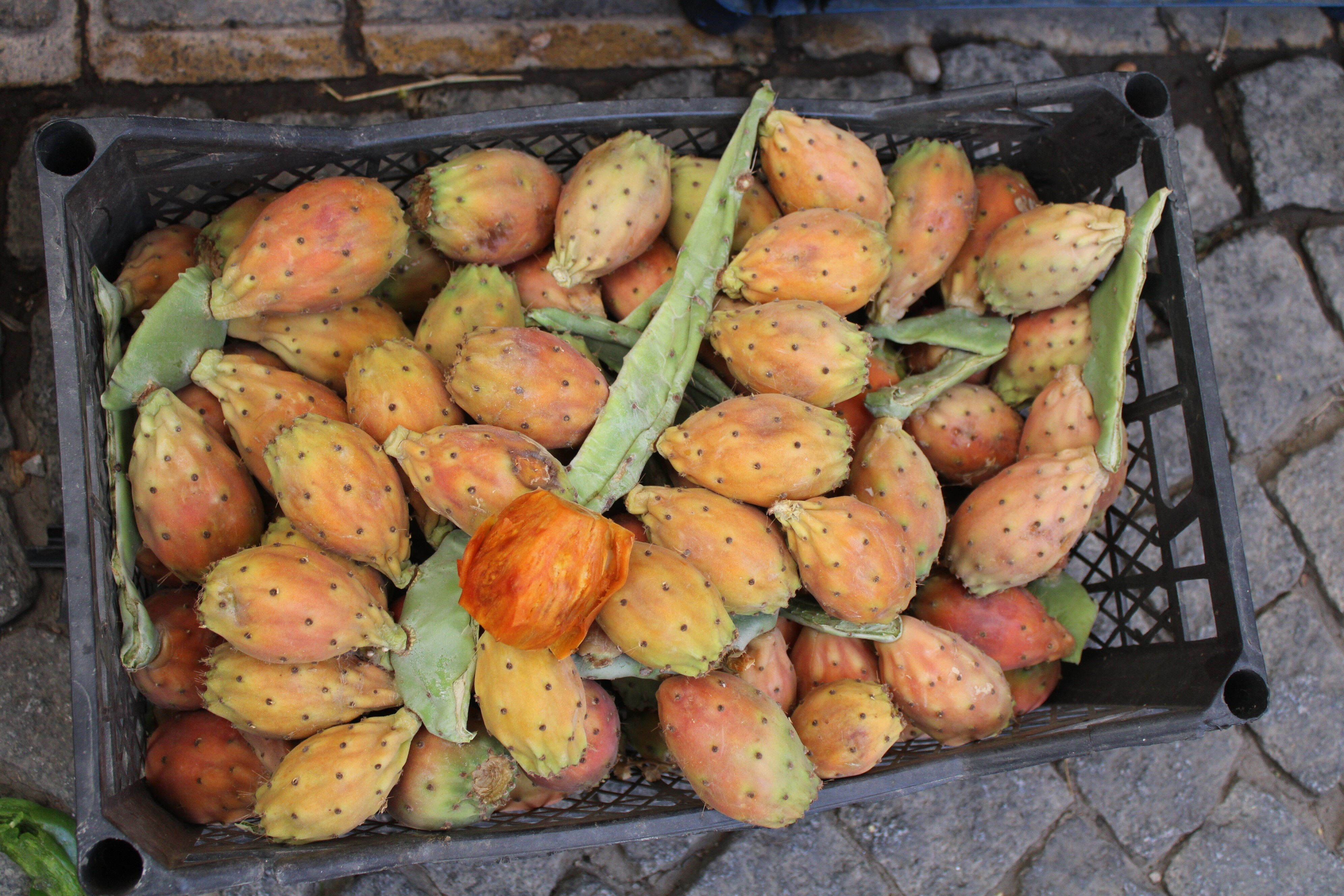 Kaynana dili, kaktüs inciri, frenk yemişi: Aydın'da yetişen meyve pazarda ilgi odağı oldu - 3. Resim