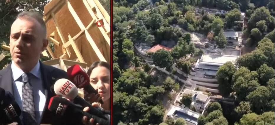 Üsküdar Vaniköy'deki kaçak villanın yıkımı başladı! Kepçe darbeleri peş peşe indi Üsküdar Vaniköy'deki kaçak villanın yıkımı başladı! Kepçe darbeleri peş peşe indi - 5. Resim