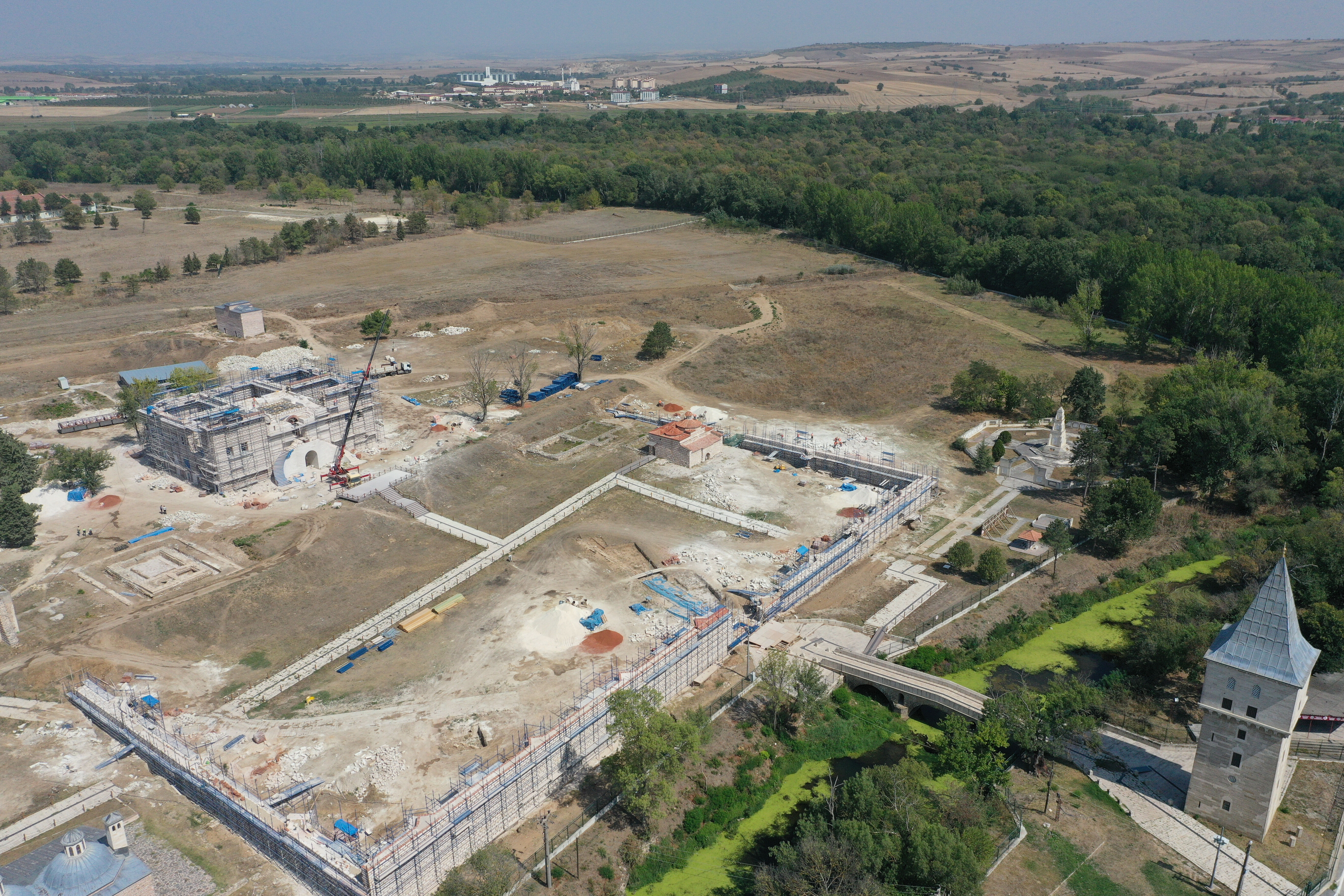 Edirne'de Fatih Sultan Mehmed'in saray rıhtımı ortaya çıkıyor - 3. Resim